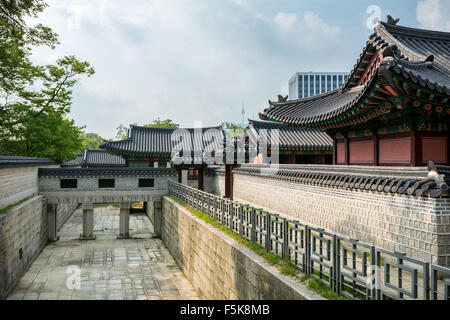 Changdeokgung-Palast, Seoul Südkorea Stockfoto