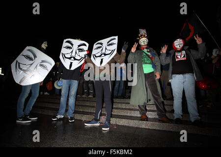 London, UK. 5. November 2015. Bildnachweis: Emin Ozkan/Alamy Live-Nachrichten Stockfoto