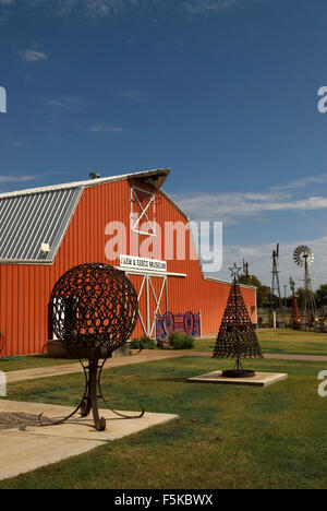 Farm Ranch Museum alte Stadt Museum Komplex Elk City Oklahoma USA Stockfoto