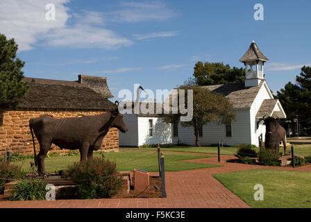 Old Town Museum Elk City Oklahoma USA Stockfoto