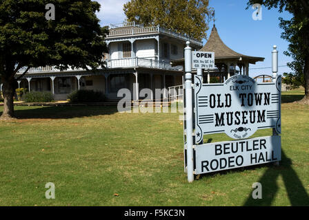 Old Town Museum Elk City Oklahoma USA Stockfoto