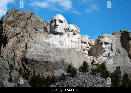 Mount Rushmore National Memorial, US National Parkservice Stockfoto