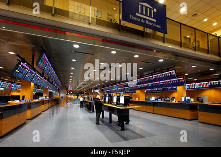 Börse in Barcelona. Bolsa de Barcelona. Borsa de Barcelona. Stockfoto