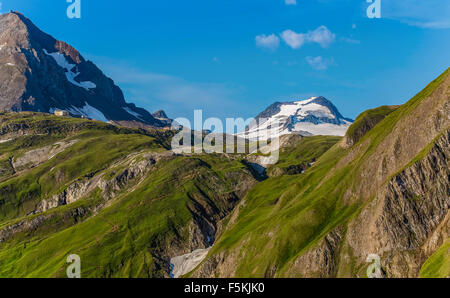 Italien Piemont Val Formazza Punta d'Arbola Blick vom Pass Gries Stockfoto