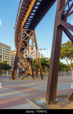 Alte Struktur Bergbau "The English Cable" Kabel Ingles auf Almeria Spanien Stockfoto