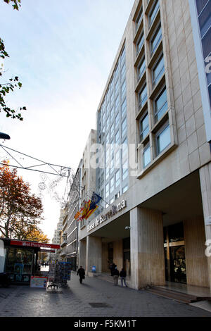 Börse in Barcelona. Bolsa de Barcelona. Borsa de Barcelona. Stockfoto