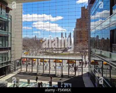 Time Warner Gebäude Atrium Stockfoto