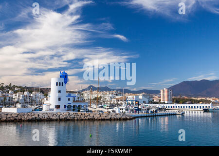 Der Hafen von Duquesa an der Costa Del Sol, Spanien Stockfoto