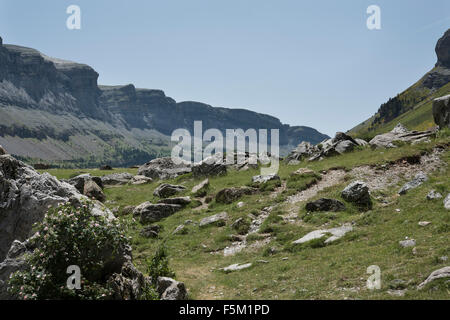 Valle de Ordesa, Ordesa y Monte Perdido Nationalpark, Provinz Huesca, Aragon, Spanien Stockfoto