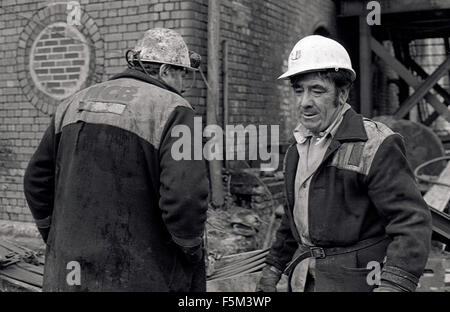 Alle tiefen Kohlengruben geschlossen und Tausende von Arbeitsplätzen, die durch den Bergbau bereitgestellt wurden lange gegangen. Stockfoto