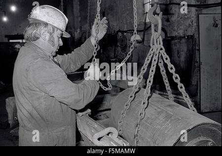 Alle tiefen Kohlengruben geschlossen und Tausende von Arbeitsplätzen, die durch den Bergbau bereitgestellt wurden lange gegangen. Stockfoto