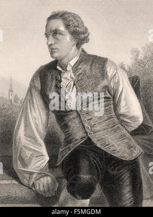 Hermann; Hermann und Dorothea; ein episches Gedicht; von Johann Wolfgang von Goethe Stockfoto