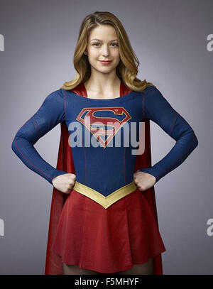 SUPERGIRL 2015 CBS Broadcasting TV-Serie mit Melissa Benoist Stockfoto