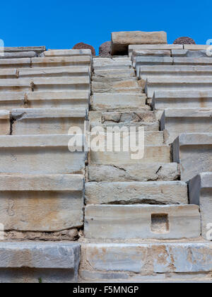 Der Roman Odeum am nördlichen Kom el Dikka, Alexandria, Ägypten Stockfoto