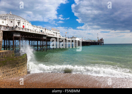 Brighton Pier in Brighton, UK Stockfoto