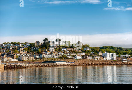 Blick über den Hafen von Penzance in Cornwall, England, Großbritannien Stockfoto