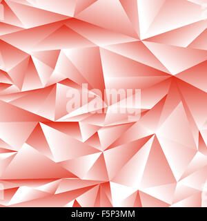Abstrakt rot polygonalen Hintergrund Stockfoto