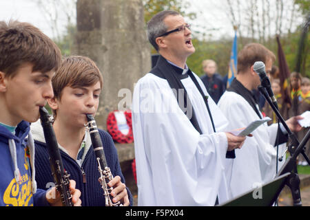 Godalming, Surrey, UK. 8. November 2015.  Remembrance Sunday Goldaming Surrey Credit: James Jagger/Alamy Live News Stockfoto