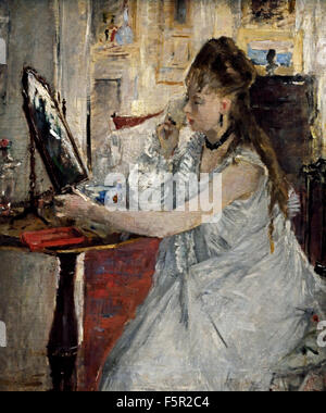 Vétheuil Soleil Couchant - 1900 Claude Monet 1840 – 1926 Frankreich Französisch Stockfoto