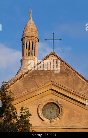 Die Kirche des Heiligen Petrus von Montmartre, Paris, Frankreich. Stockfoto