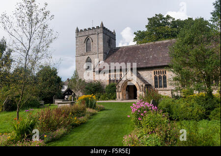 Str. Marys Kirche in Kettlewell, North Yorkshire, Großbritannien. Stockfoto