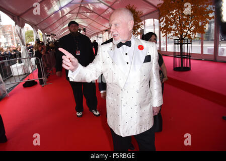 Toronto, Ontario, Kanada. 7. November 2015. DON CHERRY besucht 2015 Kanadas Walk Of Fame Awards am Sony Center For Performing Arts am 7. November 2015 in Toronto, Kanada. Bildnachweis: Igor Vidyashev/ZUMA Draht/Alamy Live-Nachrichten Stockfoto