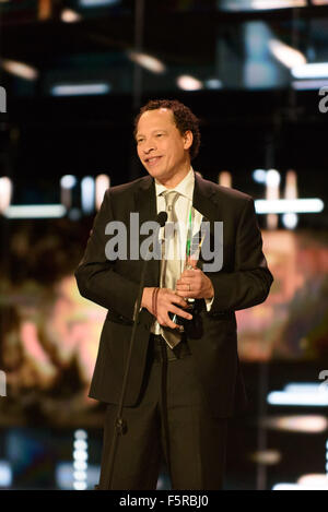 Toronto, Ontario, Kanada. 7. November 2015. LAWRENCE HILL besucht 2015 Kanadas Walk Of Fame Awards am Sony Center für darstellende Künste am 7. November 2015 in Toronto, Kanada. Bildnachweis: Igor Vidyashev/ZUMA Draht/Alamy Live-Nachrichten Stockfoto