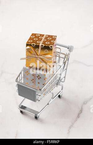 Weihnachts-shopping-Konzept Stockfoto