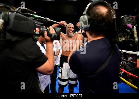 Welt-Schwergewichts-Champions Fight Night im Hard Rock Live! in der Seminole Hard Rock Hotel & Casino mit: Shannon Briggs wo: Hollywood, Florida, Vereinigte Staaten, wann: 06 Sep 2015 Stockfoto