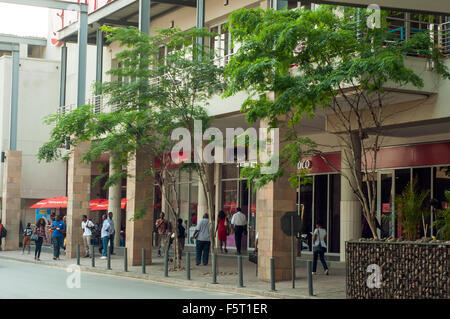 Manda Hill Shopping-Mall, Lusaka, Sambia Stockfoto