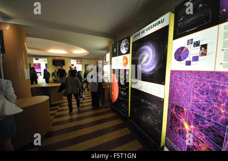 Hradec Kralove Planetarium, Sternwarte Stockfoto