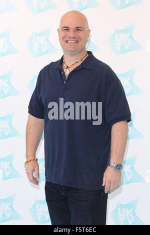 UKTV-neue Saison-Launch-Event statt am NEW Phillips Galerie - Ankünfte: Sean Kelly Where: London, Vereinigtes Königreich bei: 08 Sep 2015 Stockfoto