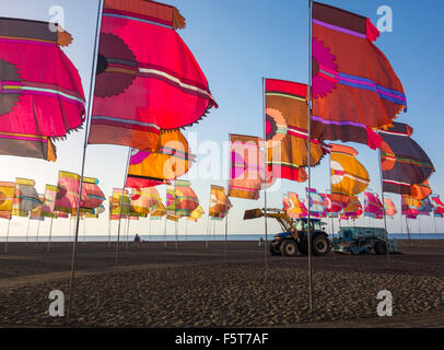 WOMAD-Musik-Festival 2015 am Strand von Gran Tarajal, Fuerteventura, Kanarische Inseln, Spanien. Stockfoto