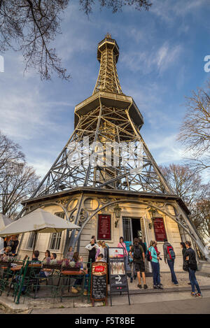 Aussichtsturm Petrin-Hügel, Prag, Böhmen, Tschechische Republik, EU, Europa Stockfoto