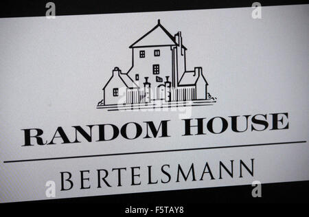 Markenname: "Random House" Und "Bertelsmann", Berlin. Stockfoto