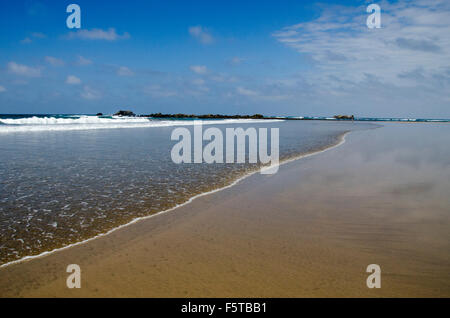 Playa del Mar Bravo, Santa Elena, Ecuador Stockfoto