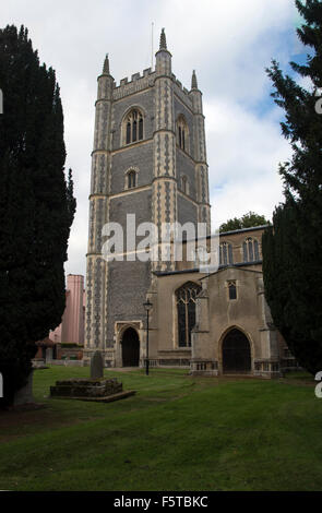 ESSEX; DEDHAM;  ST. -MARIEN KIRCHE Stockfoto