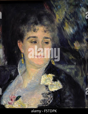 Madame Georges Charpentier 1876-1877 Pierre Auguste Renoir 1841-1919 Französisch impressionistischen Frankreich Stockfoto