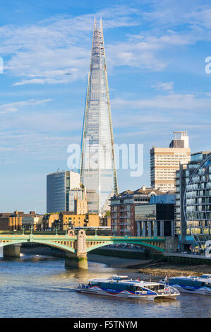 Der Shard London Stadt von London South Bank Southwark England UK GB EU Europa Stockfoto