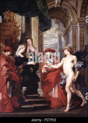 Rubens - die Versöhnung von Marie de Medici mit ihrem Sohn Ludwig XIII. Stockfoto