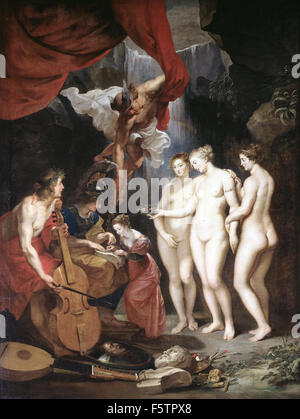 Rubens - die Bildung von Marie de Medici 1621 Stockfoto