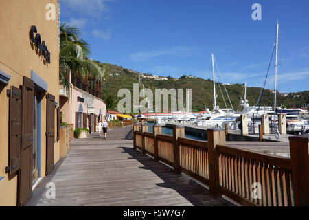 Havensight Mall, Charlotte Amalie, St. Thomas, US Virgin Islands, Karibik Stockfoto