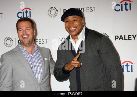 PaleyFest Special Event: "NCIS: Los Angeles Herbst Premiere - Arrivals Featuring: Chris O'Donnell, LL Cool J, aka James Todd Smith wo: Beverly Hills, Kalifornien, USA als: 11 Sep 2015 Stockfoto