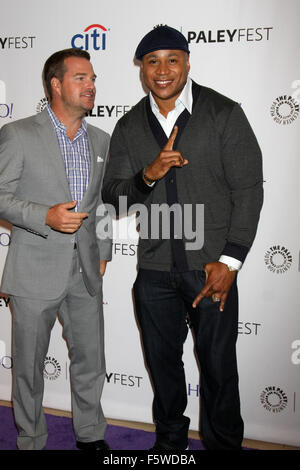 PaleyFest Special Event: "NCIS: Los Angeles Herbst Premiere - Arrivals Featuring: Chris O'Donnell, LL Cool J, aka James Todd Smith wo: Beverly Hills, Kalifornien, USA als: 11 Sep 2015 Stockfoto