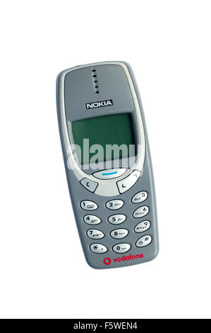 Eine Vodafone Branding Nokia 3310 umlagefinanzierten Mobile "Telefon. Stockfoto