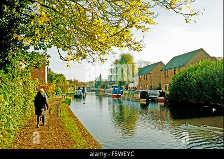 Grand Union Canal in Berkhamsted Stockfoto