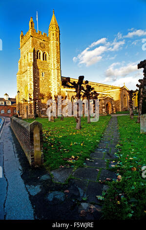 Str. Marys Kirche, alte Amersham Stockfoto
