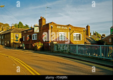 Die Boot-Pub neben dem Grand Union Canal, Berkhamsted Stockfoto