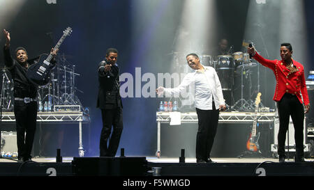 Bestival 2015 - Tag 4 - Performances und mit Atmosphäre: die Jacksons wo: Isle Of Wight, Großbritannien wenn: 13 Sep 2015 Stockfoto