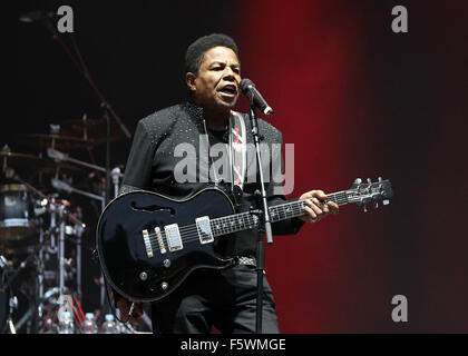 Bestival 2015 - Tag 4 - Performances und mit Atmosphäre: die Jacksons wo: Isle Of Wight, Großbritannien wenn: 13 Sep 2015 Stockfoto